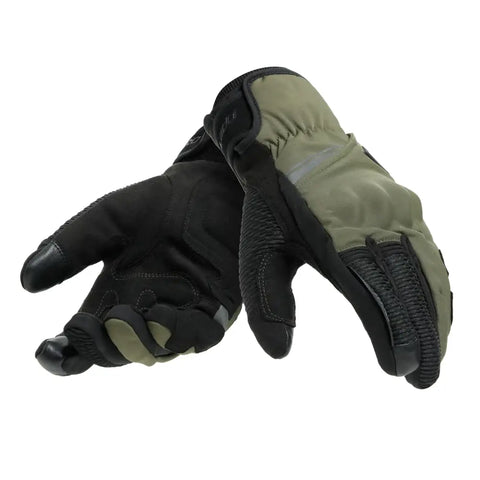 Guantes Dainese Trento D-Dry Black/Olive