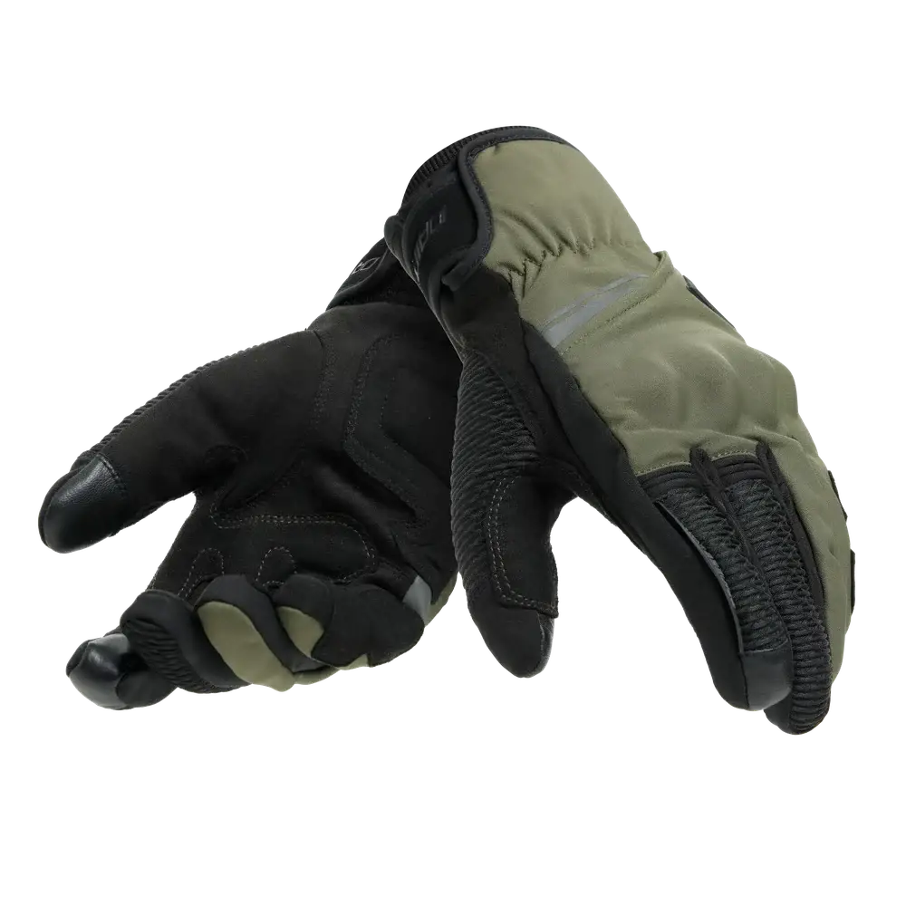 Guantes Dainese Trento D-Dry Black/Olive