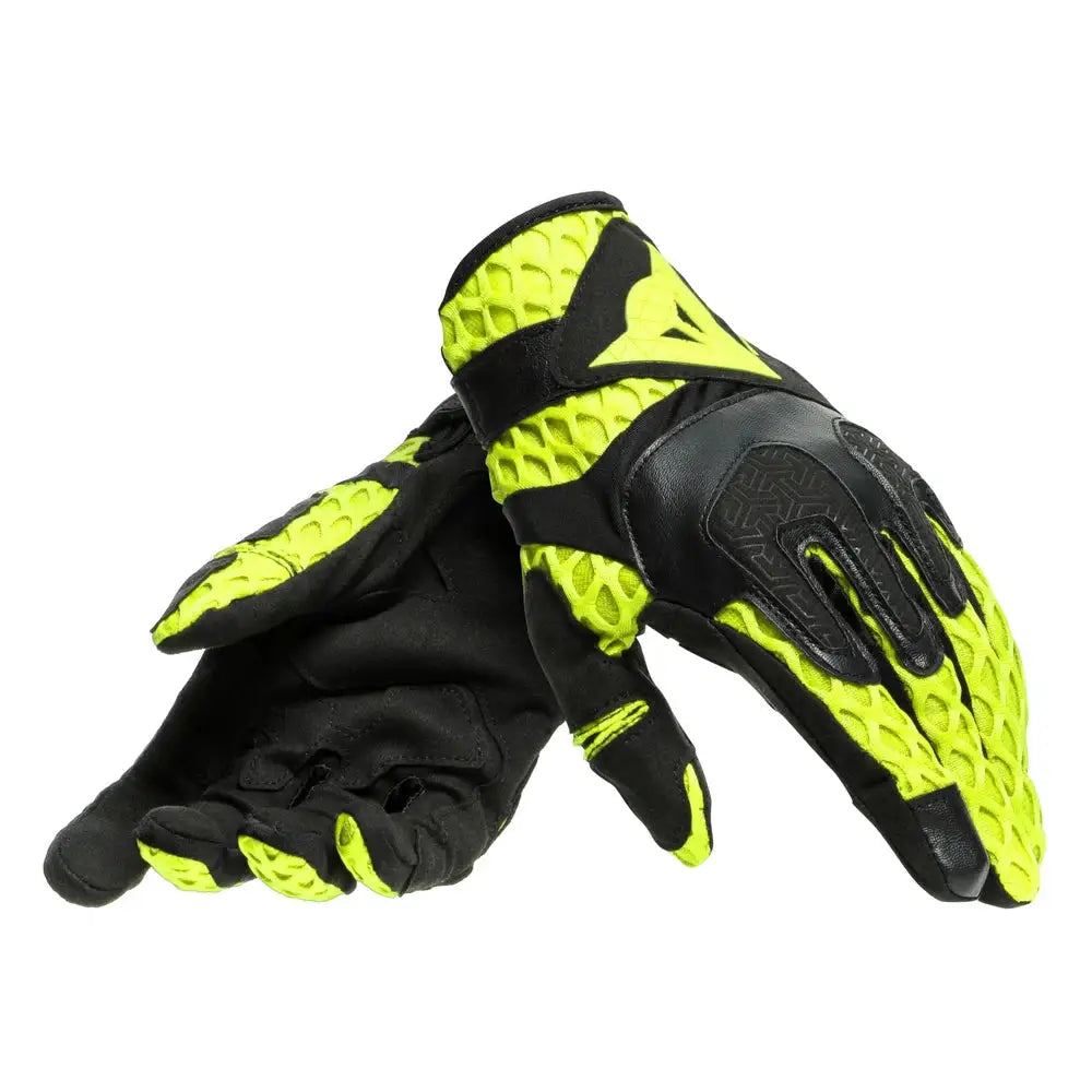 Guantes Dainese Unisex Air-Maze Black/Fluo-Yellow