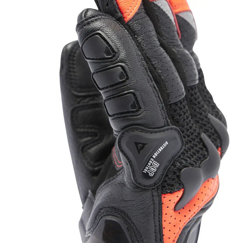 Guantes Dainese X-Ride 2 Ergo Tek Black/Red-Fluo