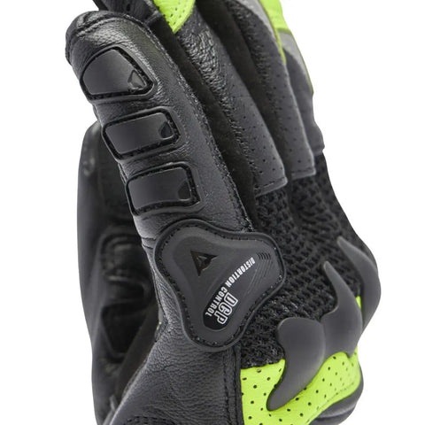 Guantes Dainese X-Ride 2 Ergo Tek Black/Yellow-Fluo