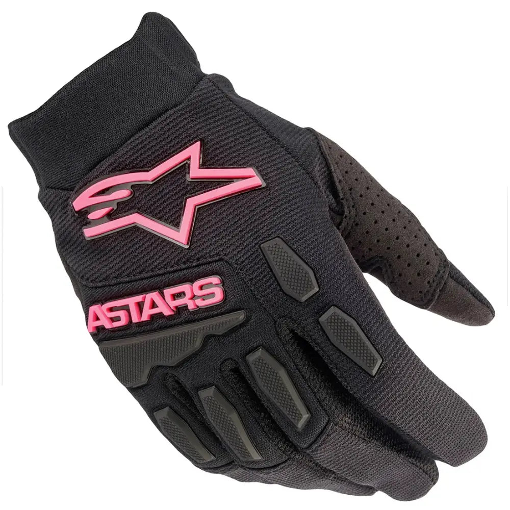 Guantes de Mujer Alpinestars Stella Full Bore Black/Pink Fluo