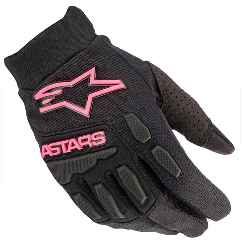 Guantes de Mujer Alpinestars Stella Full Bore Black/Pink Fluo