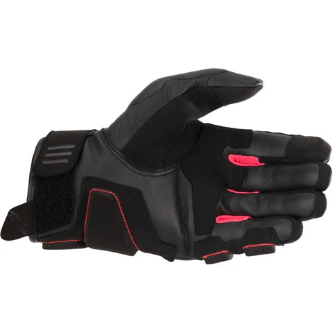 Guantes de Mujer Alpinestars Stella Phenom de Piel Black/Pink