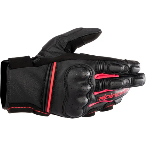 Guantes de Mujer Alpinestars Stella Phenom de Piel Black/Pink