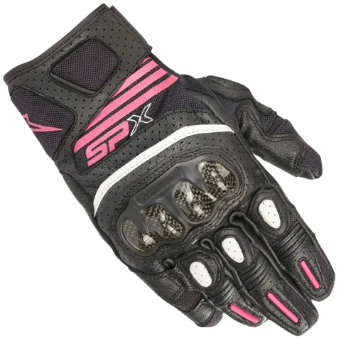 Guantes de Mujer Alpinestars Stella SP X Air Carbon v2 Black/Fuchsia