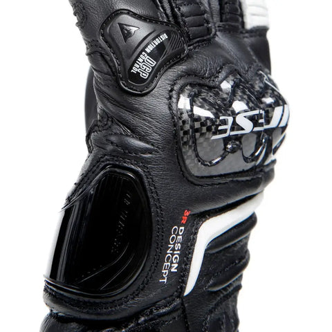 Guantes de Mujer Dainese Carbon 4 Long Black/Black/White