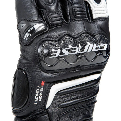 Guantes de Mujer Dainese Carbon 4 Long Black/Black/White