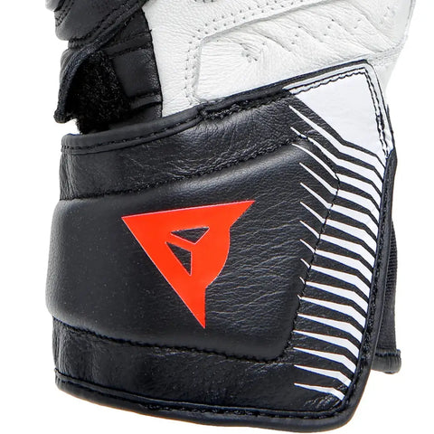Guantes de Mujer Dainese Carbon 4 Long Black/White/Fluo Red