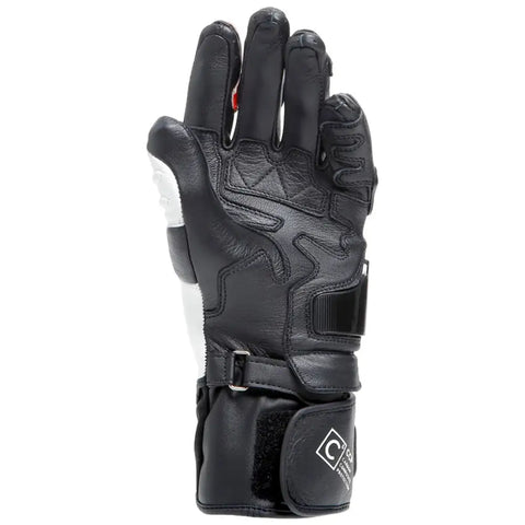 Guantes de Mujer Dainese Carbon 4 Long Black/White/Fluo Red