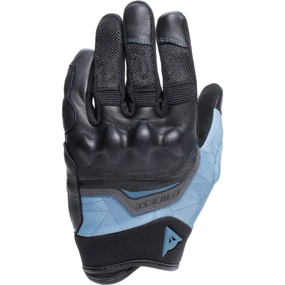 Guantes de Mujer Dainese Ermex Black/Blue Mirage