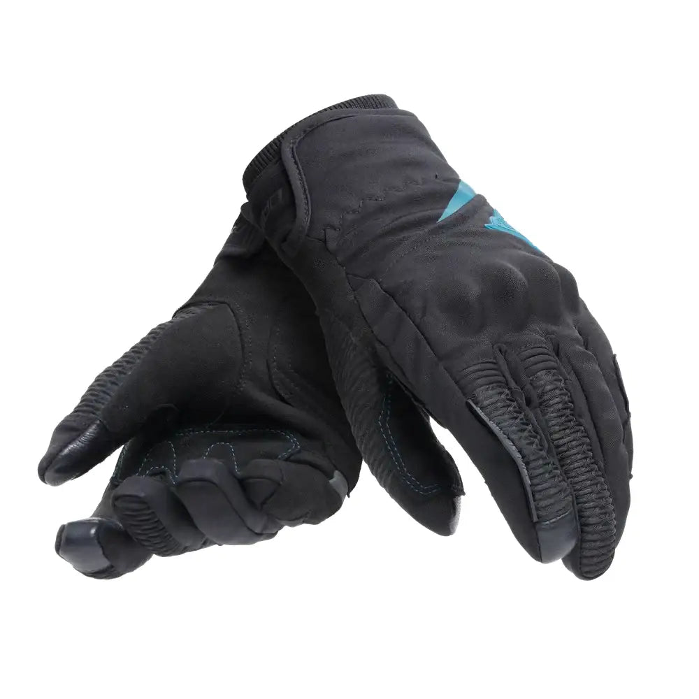 Guantes de Mujer Dainese Trento D-Dry Black/Turquoise