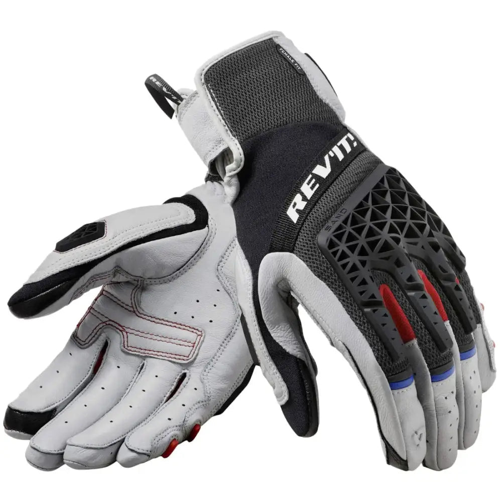 Guantes de Mujer REV'IT! Sand 4 Light Gray/Black