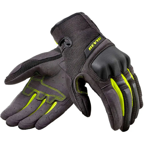 Guantes de Mujer REV'IT! Volcano Black/Neon Yellow