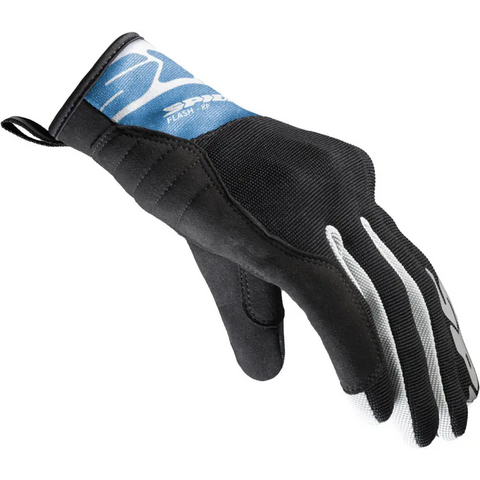 Guantes de Mujer Spidi Flash-KP Grey/White/Provence