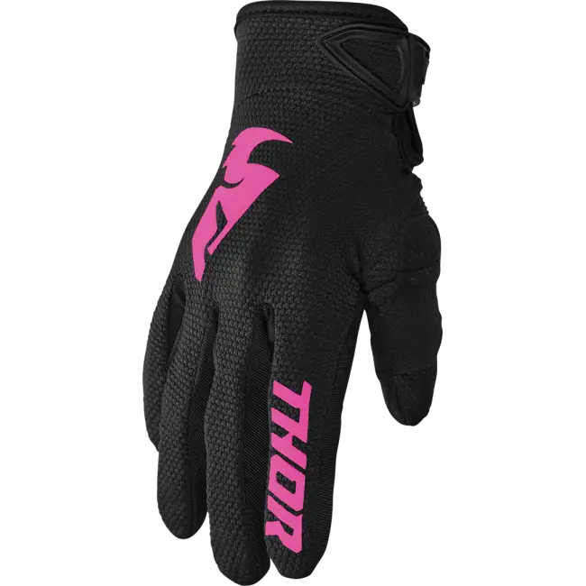 Guantes de Mujer Thor Sector Black/Pink