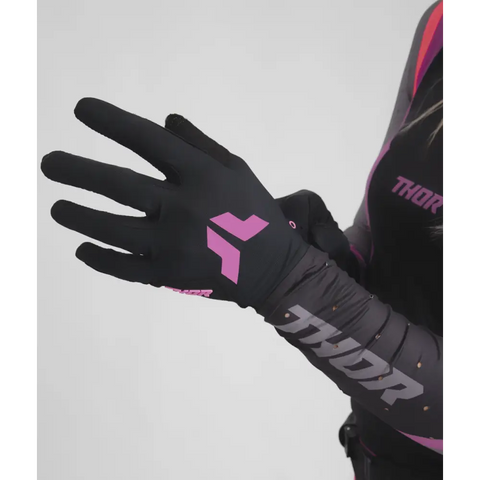 Guantes de Mujer Thor Sportmode Iconic Black/Orchid