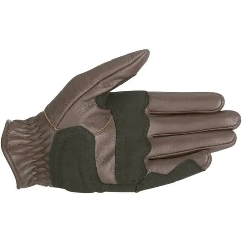 Guantes de Piel Alpinestars Oscar Rayburn Tobacco Brown