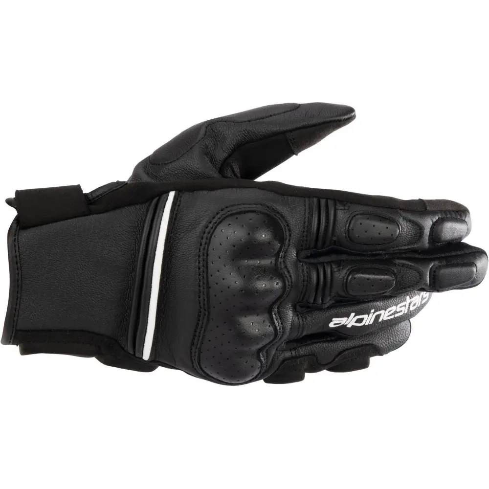 Guantes de Piel Alpinestars Phenom Black/White