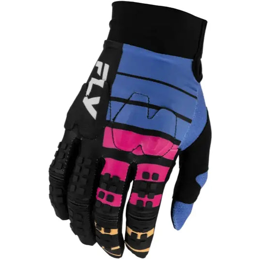 Guantes Fly Racing Evolution DST Bolt Black/Blue/Multi