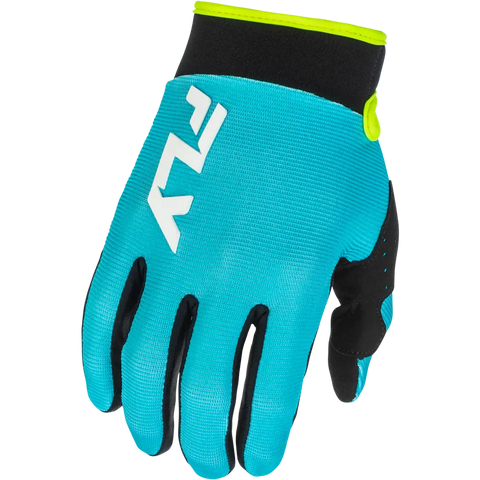 Guantes Fly Racing F-16 Aqua/Black/White