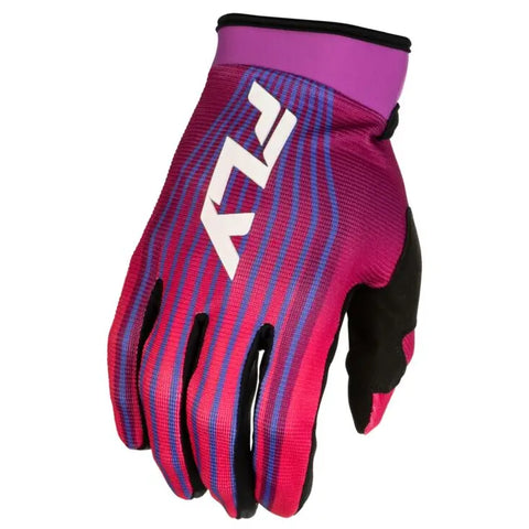 Guantes Fly Racing F-16 Lift Pink/Purple/White