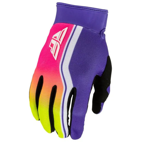 Guantes Fly Racing F-16 Raze Purple/Red/Yellow