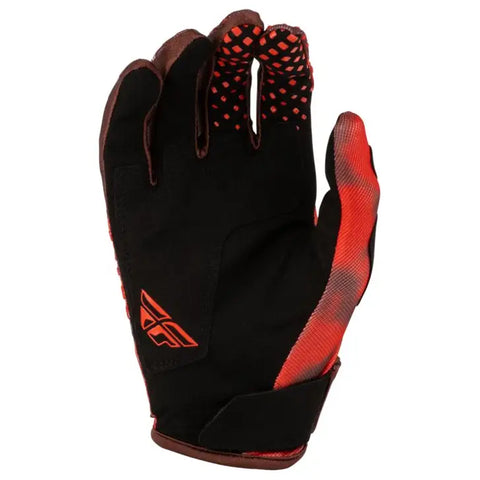 Guantes Fly Racing Kinetic Blur Red/Maroon