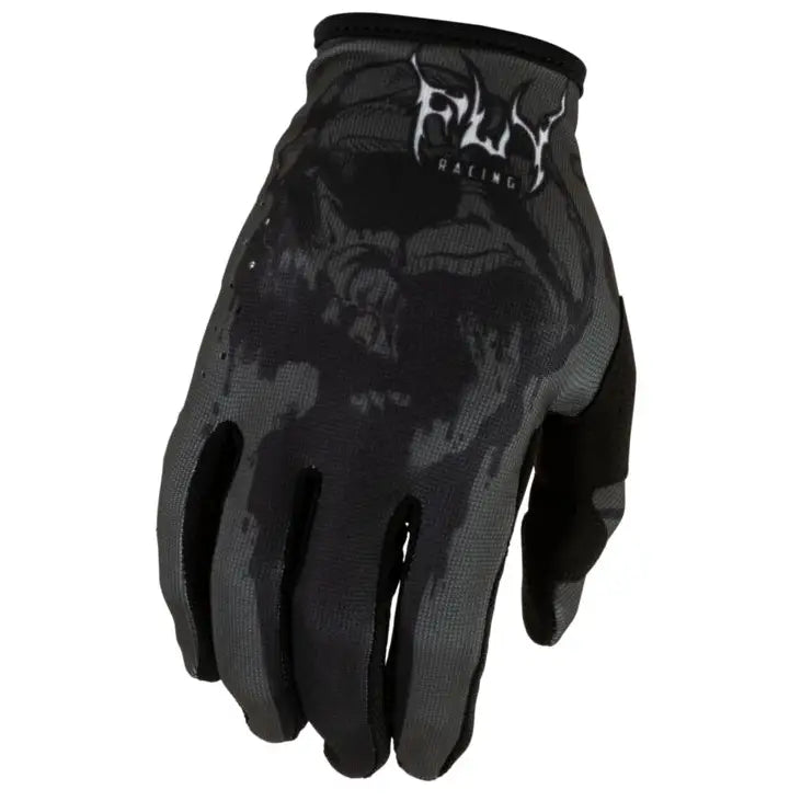 Guantes Fly Racing Lite Dark Series Grey/Black