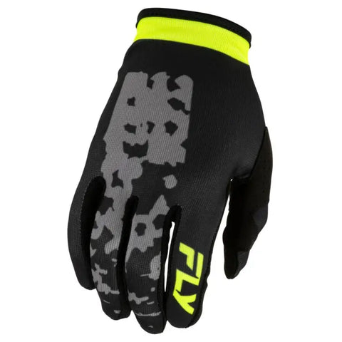 Guantes Fly Racing Lite Flake Grey/Hi-Vis/Black