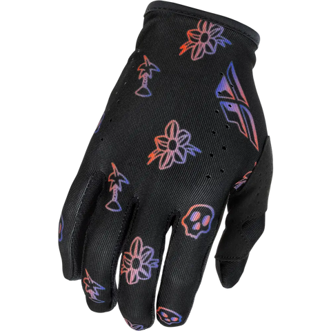 Guantes Fly Racing Lite Outline Black/Red/Purple