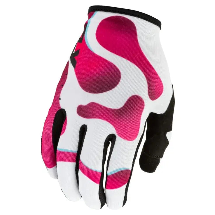 Guantes Fly Racing Lite Vibe White/Pink/Blue