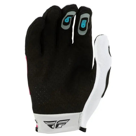 Guantes Fly Racing Lite Vibe White/Pink/Blue