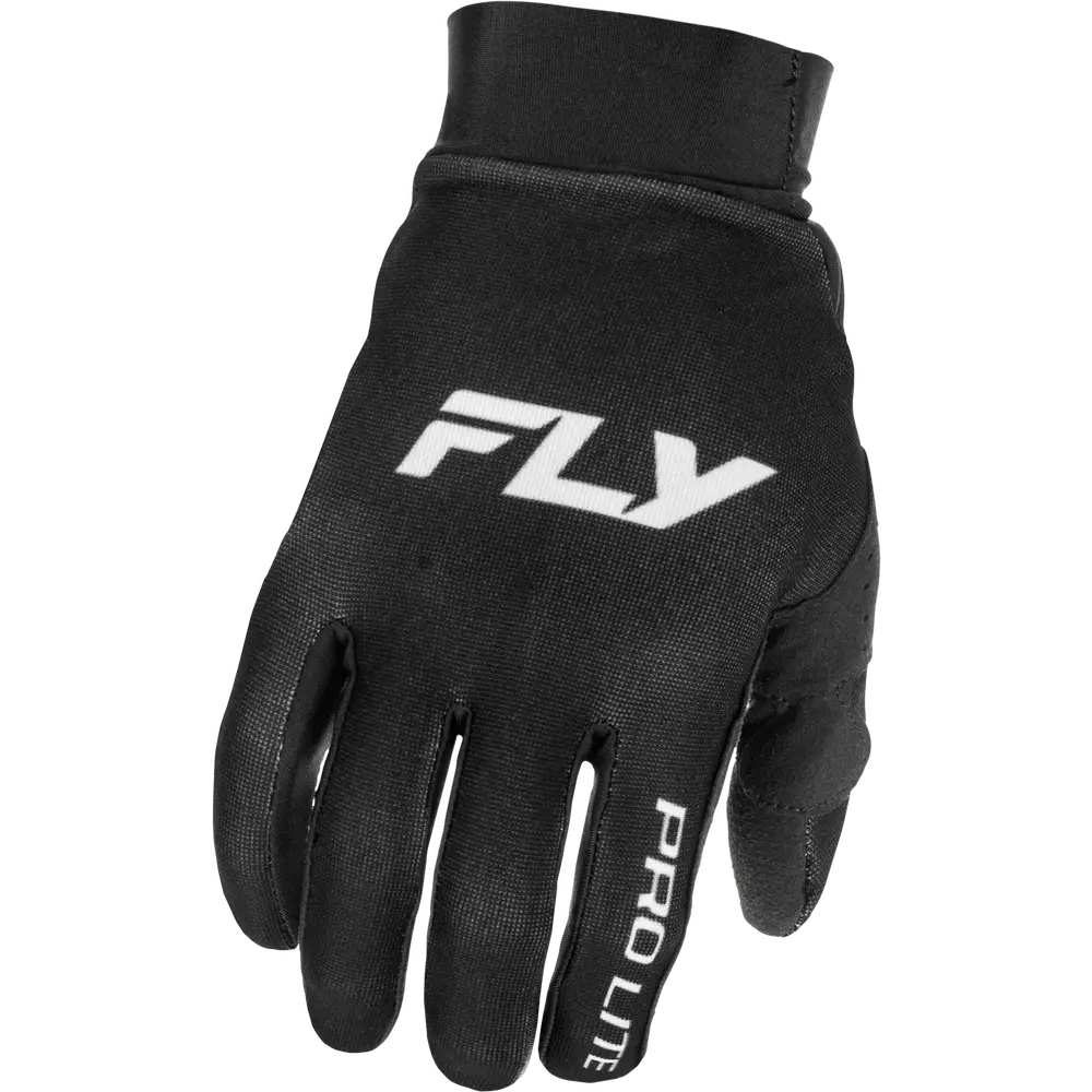 Guantes Fly Racing Pro Lite Black/White (2026)