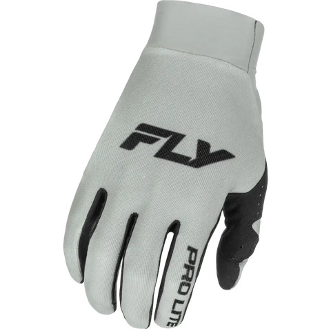 Guantes Fly Racing Pro Lite Grey/Black (2026)