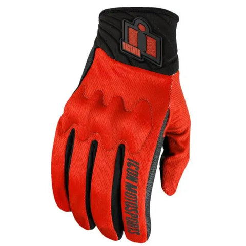 Guantes Icon Anthem3 Red