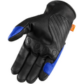 Guantes Icon Contra2 Black/Blue