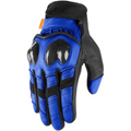 Guantes Icon Contra2 Black/Blue