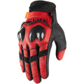 Guantes Icon Contra2 Black/Red