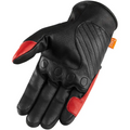 Guantes Icon Contra2 Black/Red