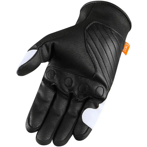 Guantes Icon Contra2 Black/White