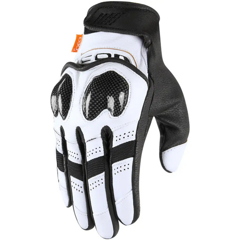 Guantes Icon Contra2 Black/White