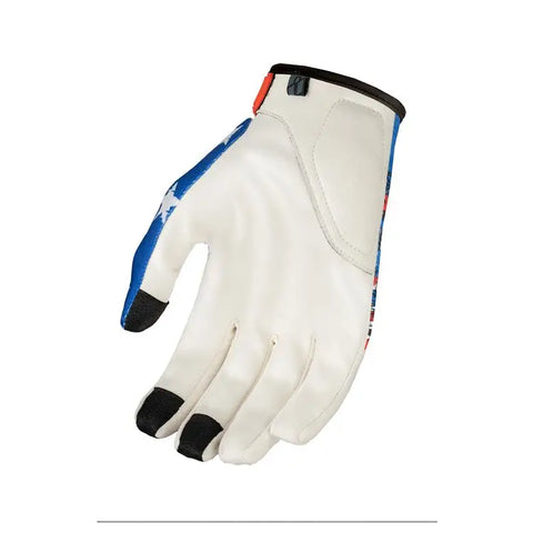 Guantes Icon Hooligan American Basstard Blue