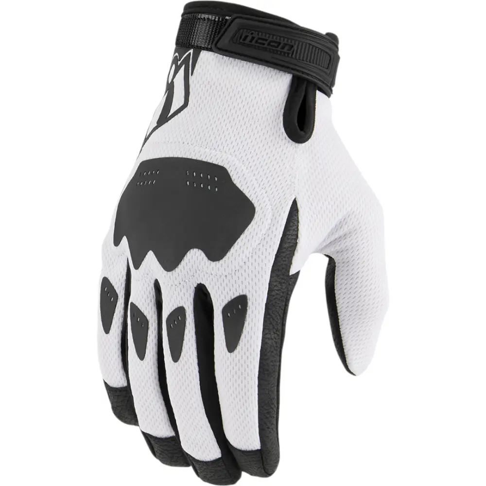 Guantes Icon Hooligan CE White