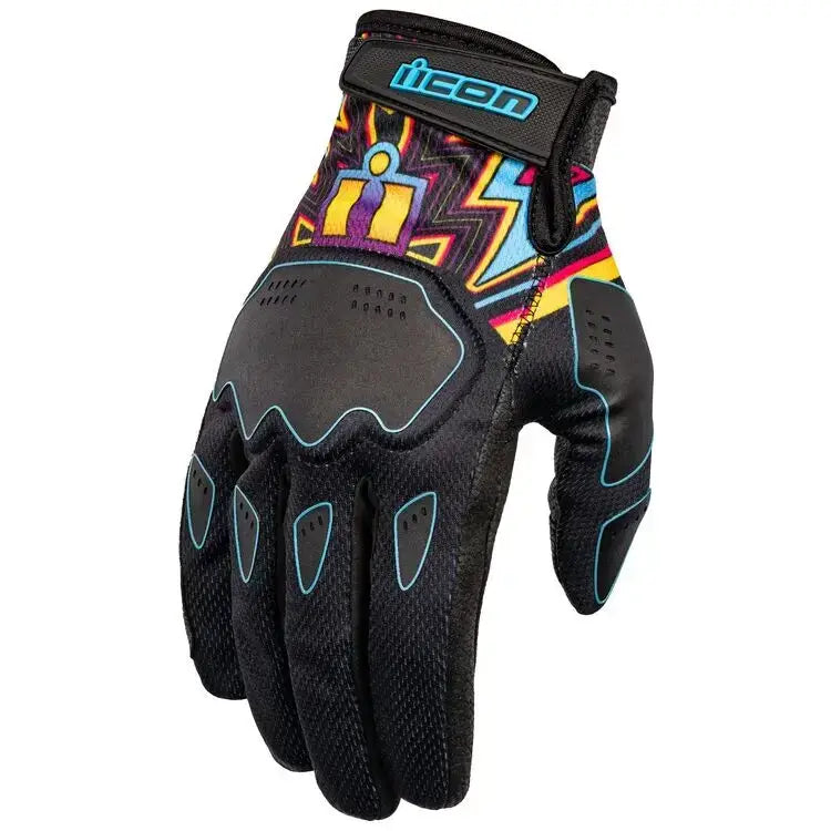Guantes Icon Hooligan Lucky Lid Black