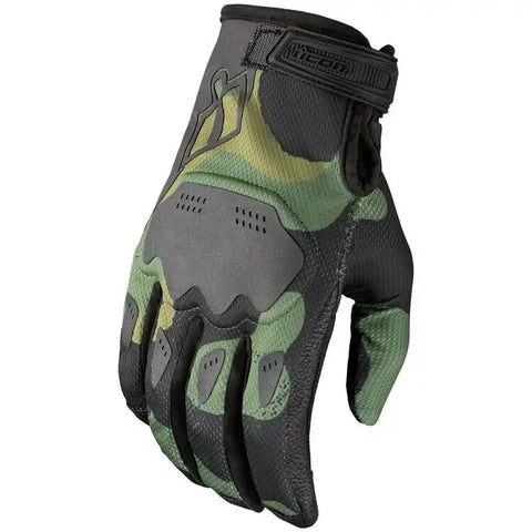 Guantes Icon Hooligan Magnacross Camo Green