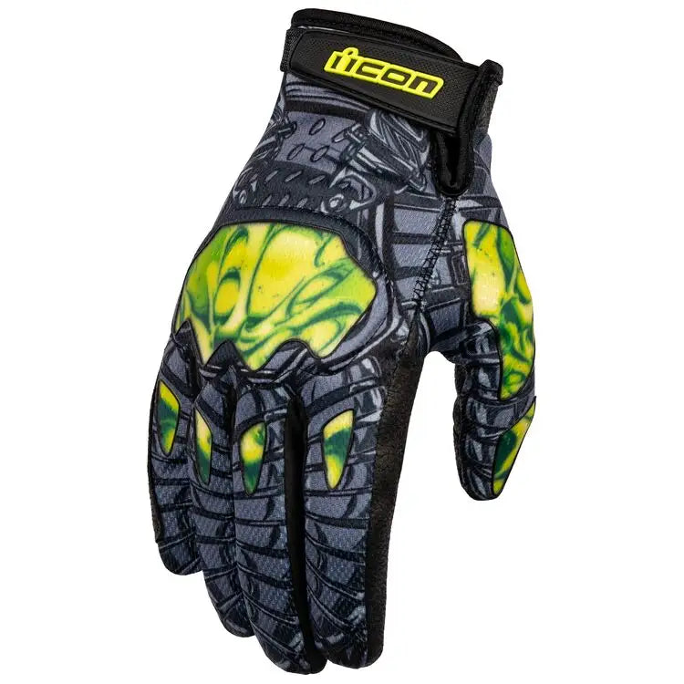 Guantes Icon Hooligan Outbreak Green
