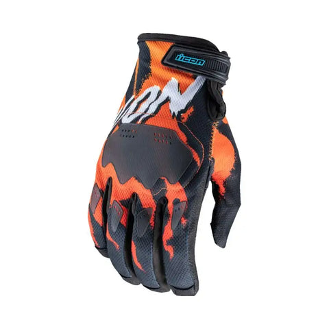 Guantes Icon Hooligan Rad Dawn Orange