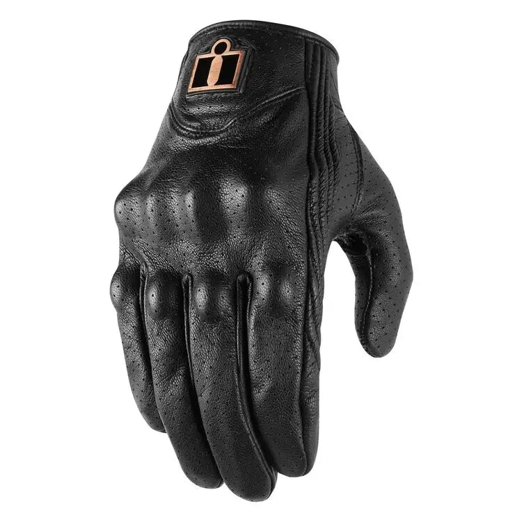 Guantes Icon Pursuit Classic™ Perforados Black