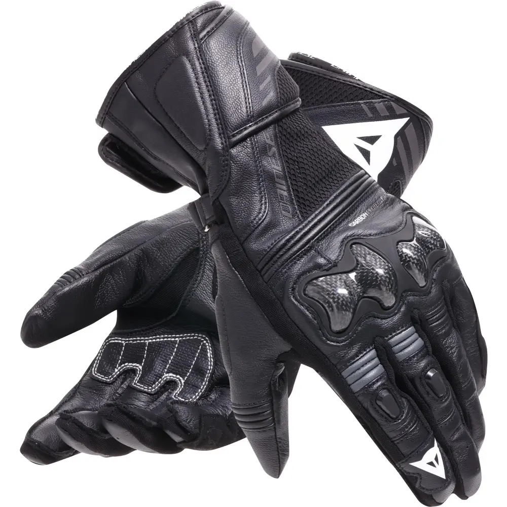 Guantes Largos Dainese Reacto Carbon Black/Anthracite